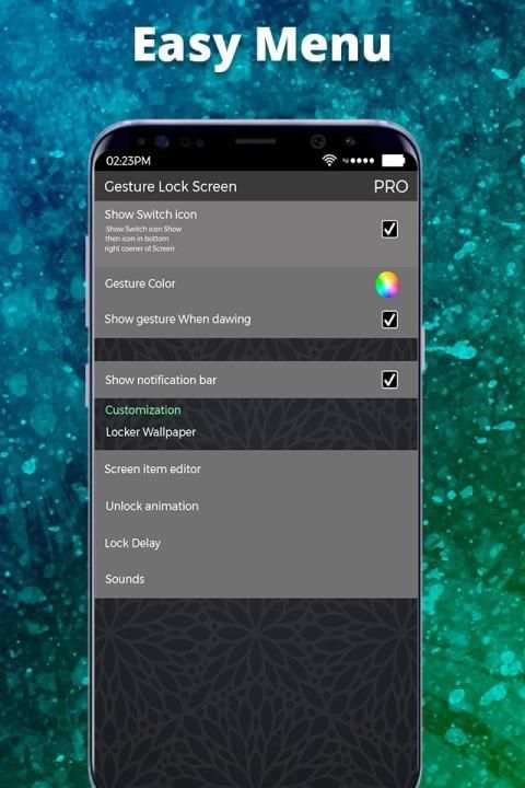 Gesture Lock Screen screenshot 1