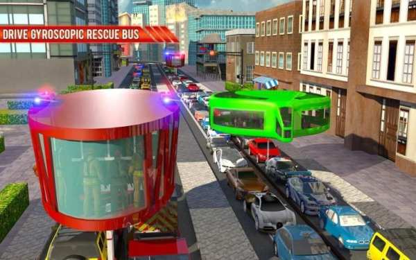 Api Penyelamatan Gyroscopic Bis: Kota Ambulans screenshot 24