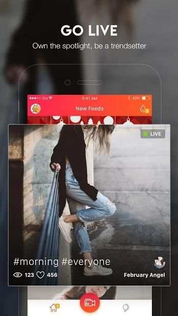 ExclusLive - Social Live Video Streaming स्क्रीनशॉट 2
