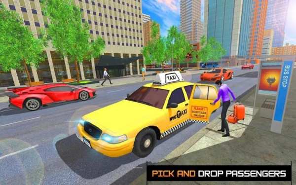 City Taxi Drive Parking Game 3D screenshot 5