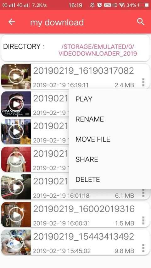 Download video all - New 2019 screenshot 4