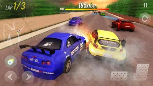 Real Racing 3d : Speed Car lap Racing Games screenshot 2