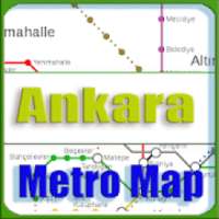 Ankara Metro Map Offline