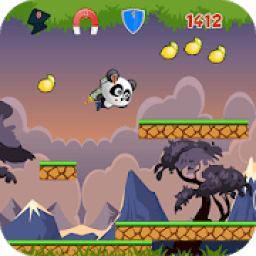 ikon Panda RunHD- A Super Food Panda Game