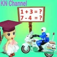 KN Channel Math For Kids Bé Làm Toán
