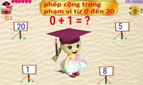 KN Channel Math For Kids Bé Làm Toán स्क्रीनशॉट 4