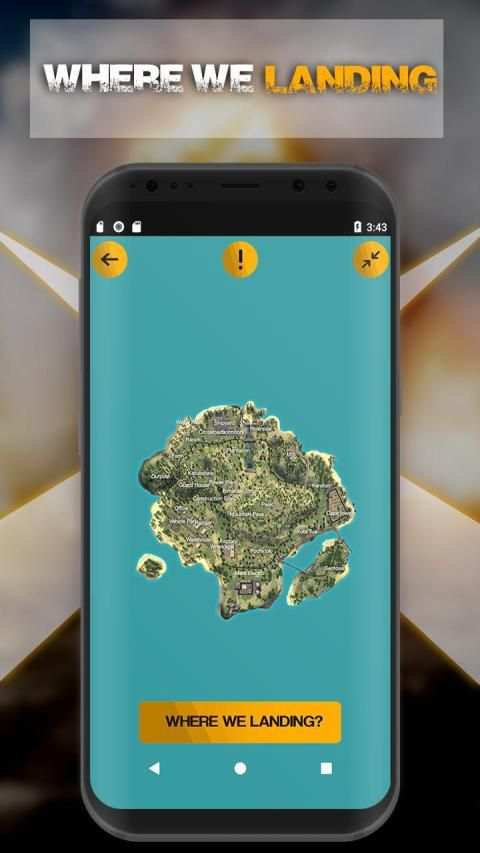Where To Land For Free Fire स्क्रीनशॉट 2