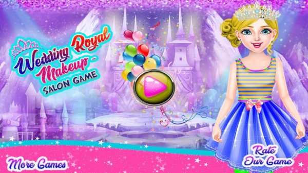 Wedding royal makeup - salon game screenshot 5