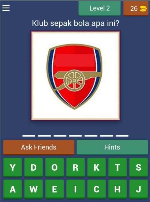 Tebak Klub Sepak Bola screenshot 4