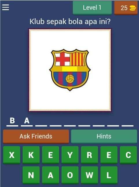 Tebak Klub Sepak Bola screenshot 6
