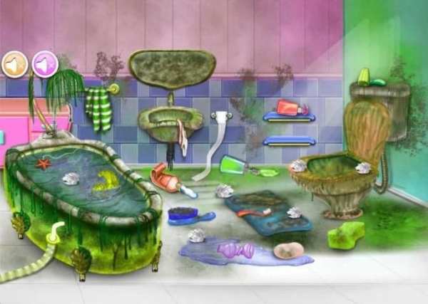 Cleaning Games Princess House screenshot 2