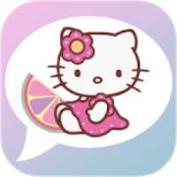 Kawaii Kitty Message Theme