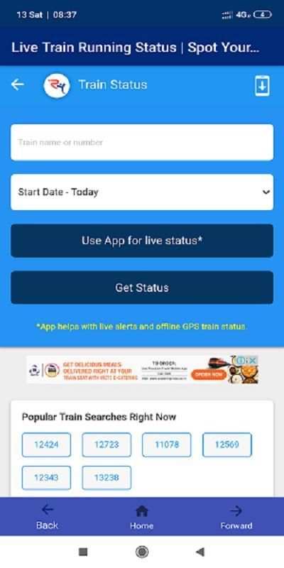 IRCTC MOBILE screenshot 3