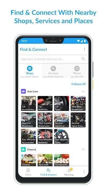 Linq: Nearby Shops, Services, Places & Free WiFi screenshot 1
