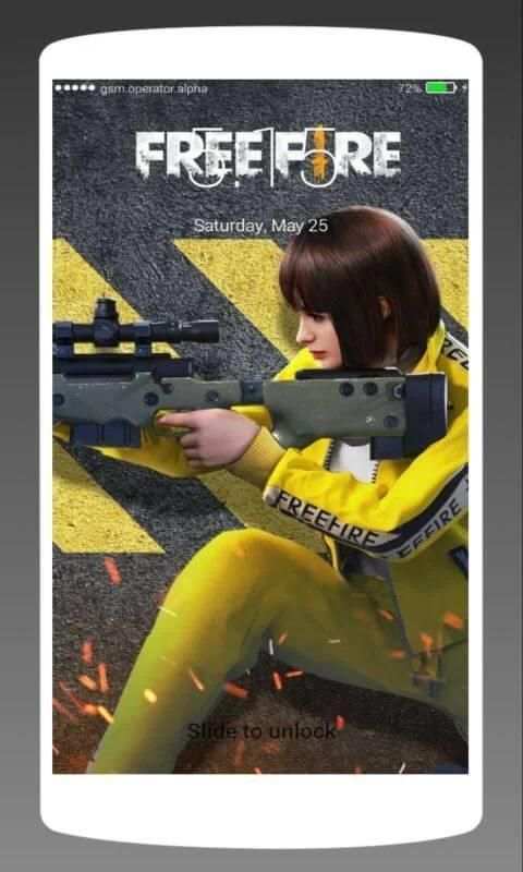 Free Fire Mobile Wallpaper स्क्रीनशॉट 5