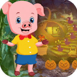 ikon Kavi Escape Game 486 Piglet Rescue Game