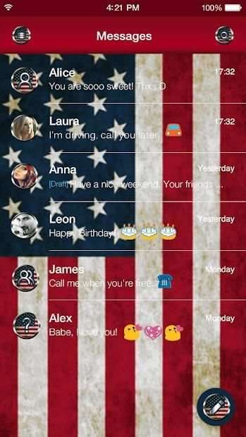 American Emoji Keyboard screenshot 1