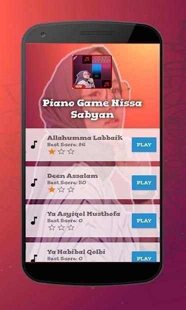 Nissa Sabyan Piano screenshot 2