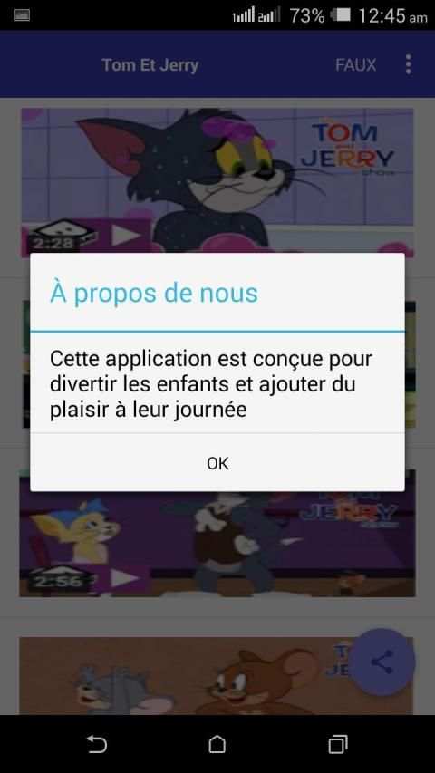 Tom et Jerry dessin animé sans internet screenshot 1