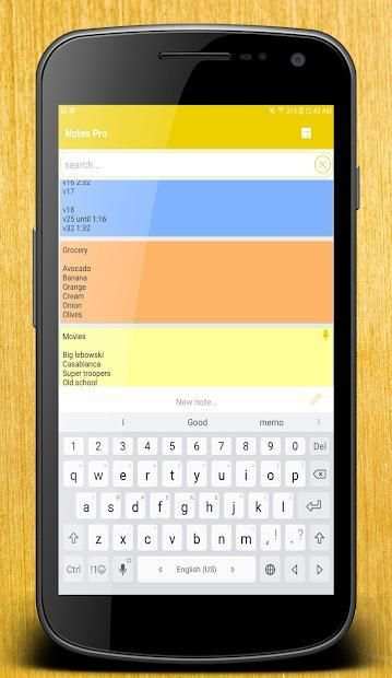 Memo screenshot 1