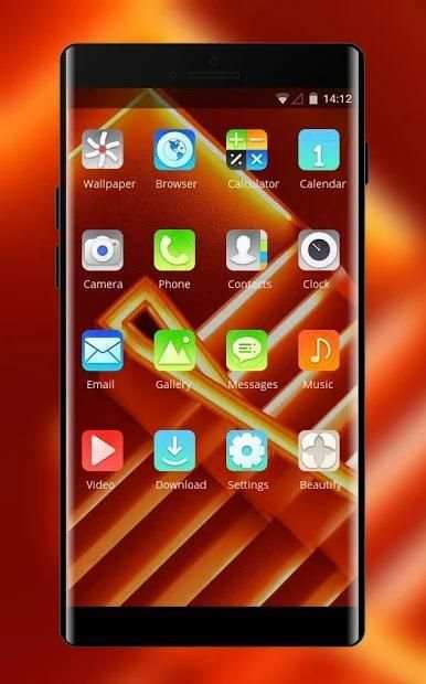 Tema untuk BlackBerry Evolve X screenshot 1