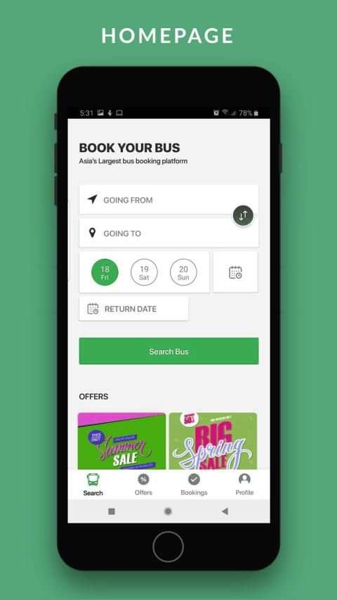 Faisal Movers - Buy Bus Ticket Real-time Booking screenshot 5