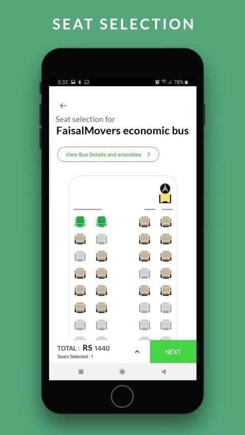 Faisal Movers - Buy Bus Ticket Real-time Booking screenshot 3