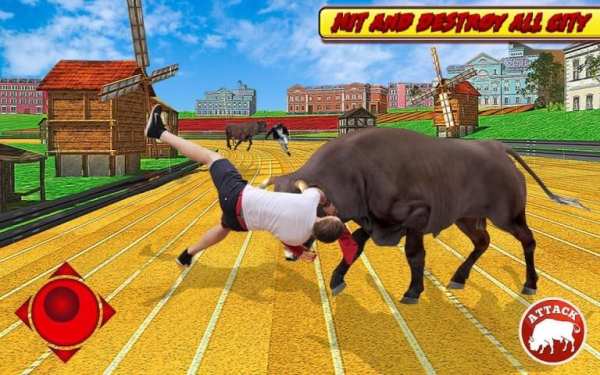 Angry Bull Raging Attack screenshot 3
