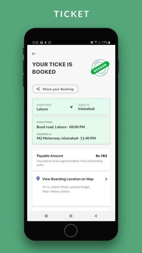 Faisal Movers - Buy Bus Ticket Real-time Booking screenshot 1