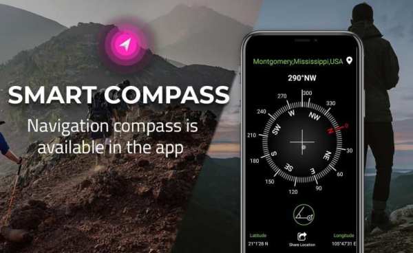 Smart GPS Compass Map screenshot 4