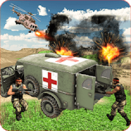 US Army War Ambulance Rescue Simulator 2019 आइकन