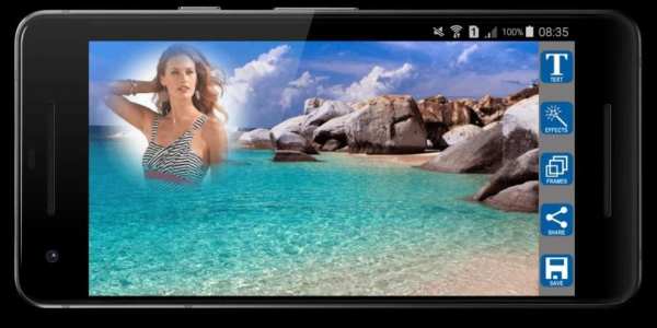 Beach Photo Frames स्क्रीनशॉट 5