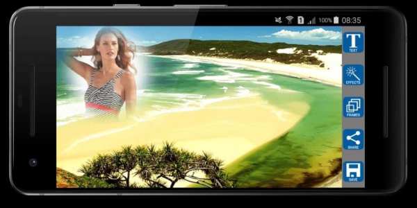 Beach Photo Frames स्क्रीनशॉट 7