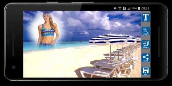 Beach Photo Frames स्क्रीनशॉट 4