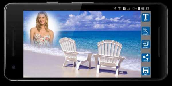 Beach Photo Frames स्क्रीनशॉट 6