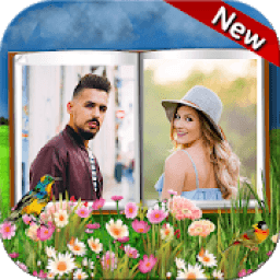 Book Dual Photo Frame icon