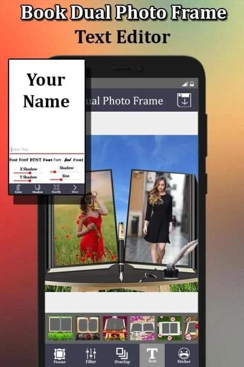 Book Dual Photo Frame screenshot 2
