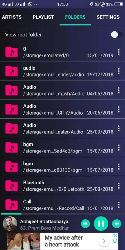 AV Music Player screenshot 2