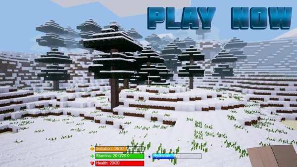 Craft Blocks: Crafting and Building Winter Edition screenshot 6