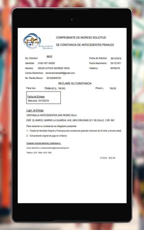 *Antecedentes Penales**Solicitar Constancia⚖️ screenshot 4