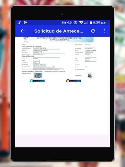 *Antecedentes Penales**Solicitar Constancia⚖️ screenshot 13
