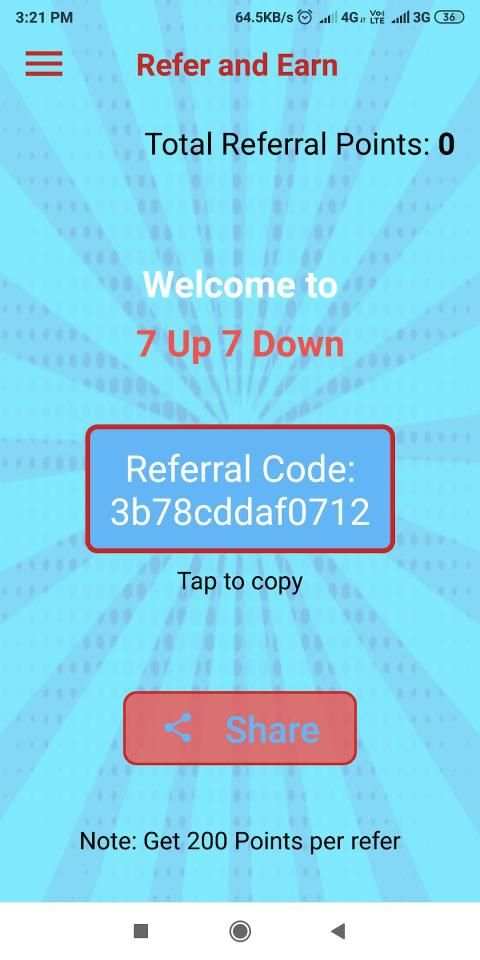 7Up 7Down : Earn Cash Online screenshot 1