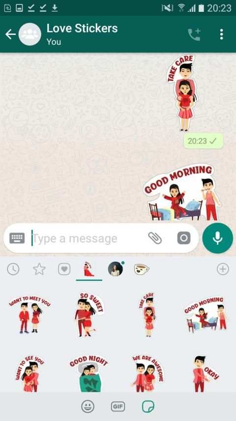 Love Stickers for WhatsApp - WAStickerApps screenshot 2
