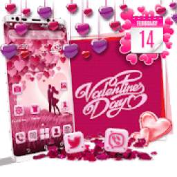 Heart Valentine Theme Launcher