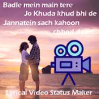 Lyrical Video Status Maker With Music