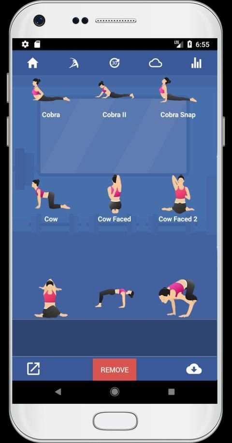 Yoga mini - Poses स्क्रीनशॉट 7