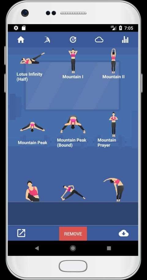Yoga mini - Poses स्क्रीनशॉट 5