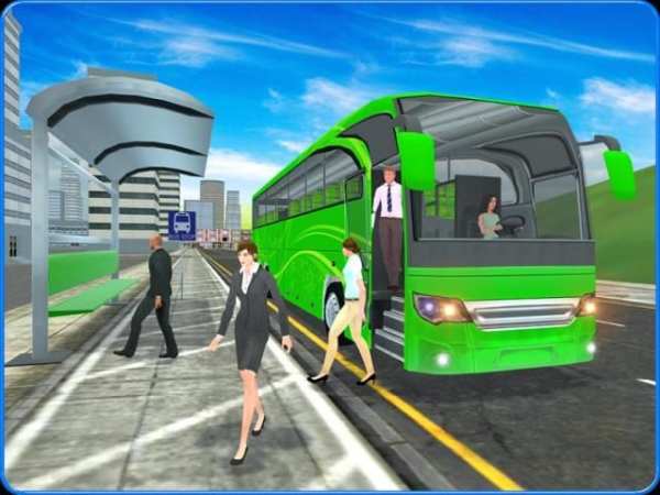 City Bus Simulator - Impossible Bus & Coach Drive स्क्रीनशॉट 9