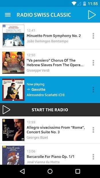 Radio Swiss Classic स्क्रीनशॉट 1