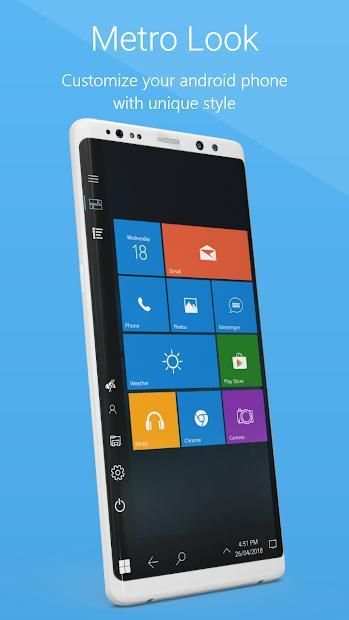 Metro Tile X Launcher screenshot 2